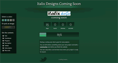 Desktop Screenshot of italixdesigns.com